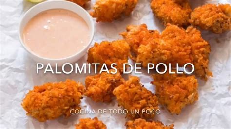 Como Hacer Palomitas De Pollo Crujientes Delicias De Pollo Youtube