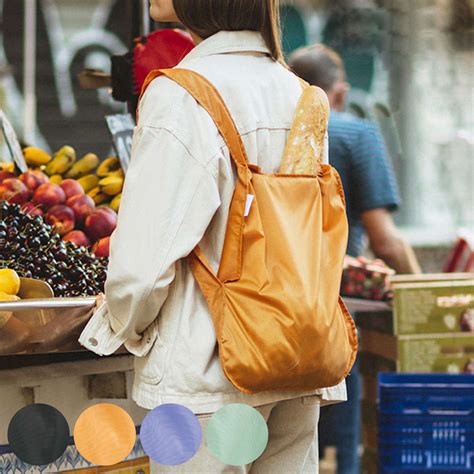 楽天市場エコバッグ notabag BAG BACKPACK Recycled ノットアバッグ Notabag 折りたたみ 撥水