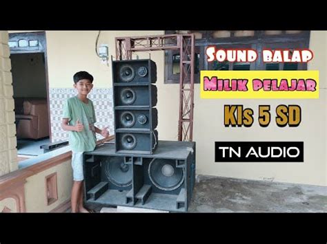 Sound Horeg Spek Kelas Sd Tn Audio Miniatur Sound System Youtube