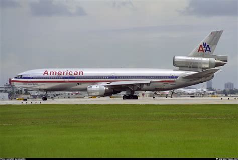 N168AA American Airlines McDonnell Douglas DC 10 10 Photo By Mark