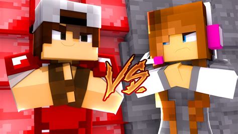 Minecraft Corrida Pvp Rubi Vs Pedra Youtube