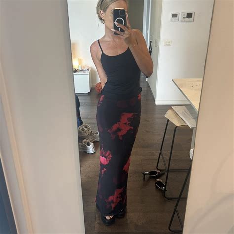 Glassons Floral Maxi Skirt Never Worn Perfect Depop