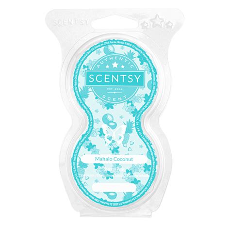 Mahalo Coconut Scentsy Pod Twin Pack Scentsy Online Store