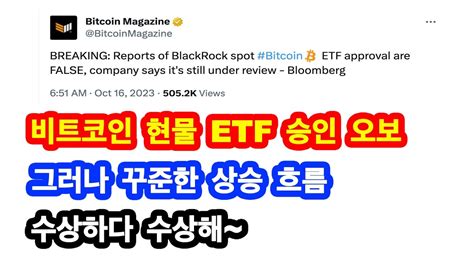 비트코인 Etf 승인 오보 갑자기 잘 때 이런 이벤트가 열리다닛 수상해 수상해~ Youtube