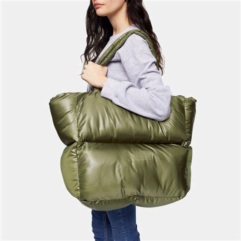 Personalized Large Tote Bags Quilted Bag Puffer Bag Factory Junyuan