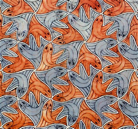 Mc Escher Tessellations Fish