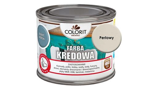 COLORIT FARBA KREDOWA DO DREWNA 375ML PERŁOWY Colorit Sklep EMPIK