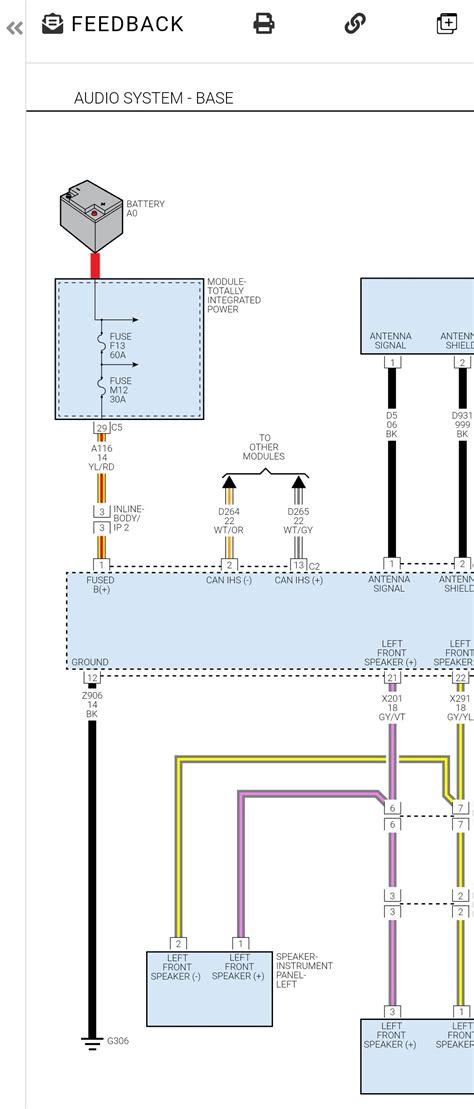 I Need A Factory Radio Wiring Diagram For A 2014 Dodge Grand Caravan Se