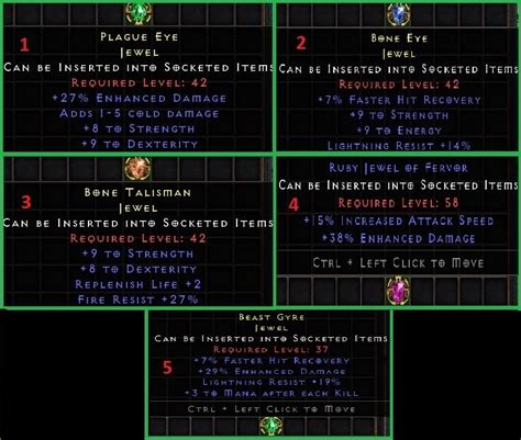 4x Gg Rare Jewel Str Dex Fhr Res Rep Ed Maek Topic D2jsp