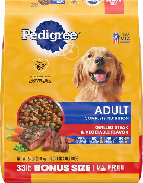 Pedigree Complete Nutrition Adult Dry Dog Food Roasted Chicken Rice