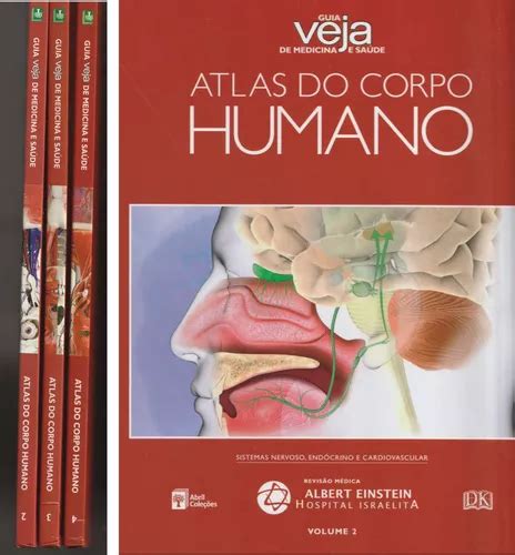 Atlas Do Corpo Humano Col Guia Veja De Medicina E Saúde Vols 2