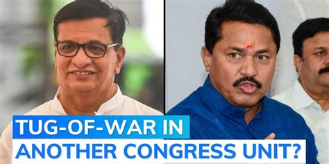 Congress Infighting Ahead Of Bmc Election Thorat Quit Party Post Amid Tussle With Patole Say