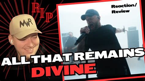 BACK WITH A BANG All That Remains Divine Reaction Review YouTube