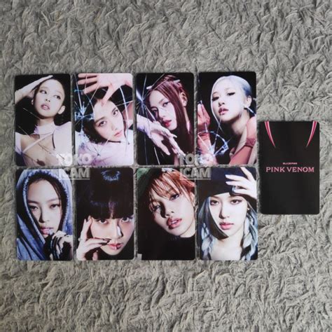 Jual Photocard Blackpink Pink Venom Lisa Jennie Rose Jisoo Shopee