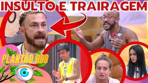 PLANTÃO BBB 23 TRETA FEIA FRED ACUSA ALFACE DE TRAÍRA AFRONTA