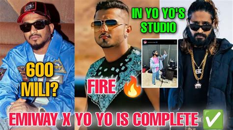 Emiway X Honey Singh Collab Record Complete Confirmed In International