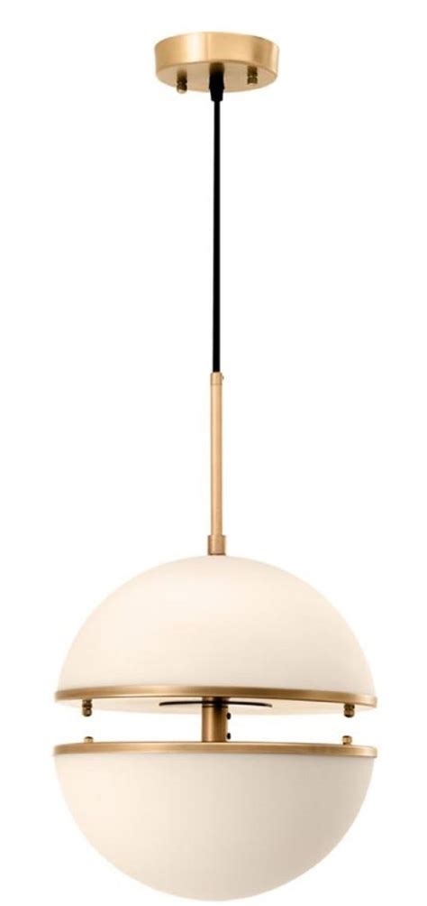 Casa Padrino Lampe Suspendue Antique Laiton Blanc X H Cm