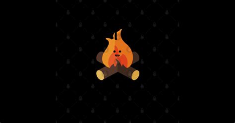 Happy Lil Little Camper Camping Campfire Cartoon Happy Camper Camping Sticker Teepublic