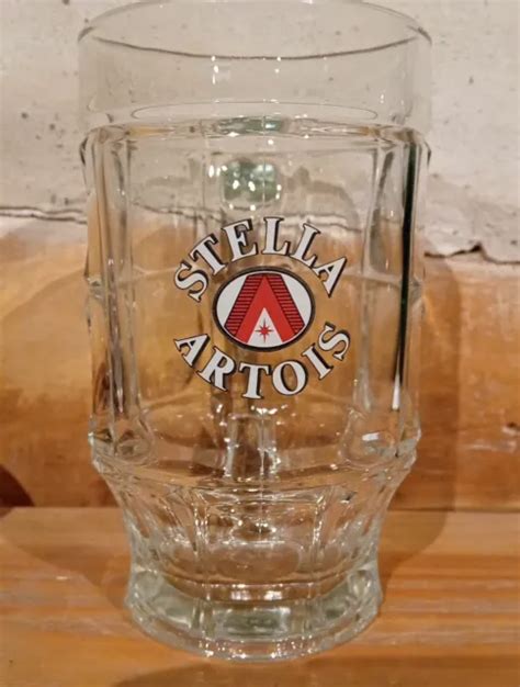 Chope A Biere Stella Artois En Verre Epais De Cl Eur