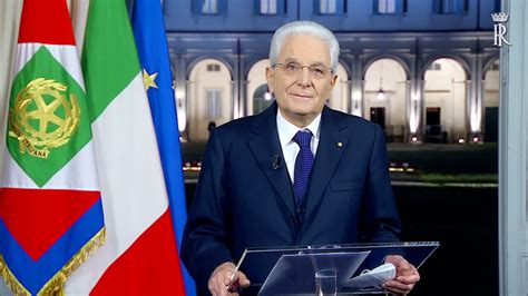 Il Discorso Integrale Di Fine Anno Del Presidente Della Repubblica