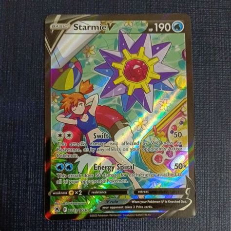 Pokemon Card Tcg Astral Radiance Trainer Gallery Misty Starmie V