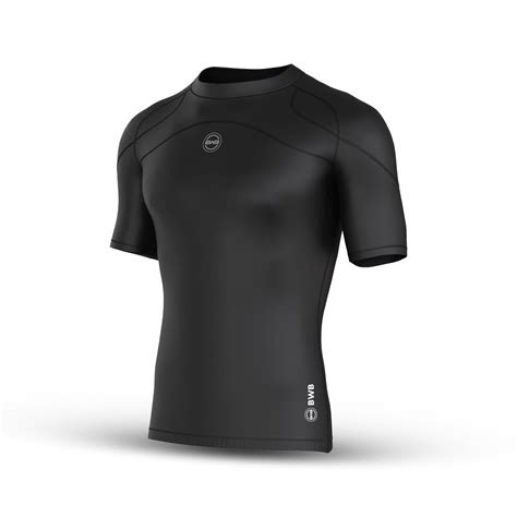 Men S Black Short Sleeve Compression Shirt Bwb Sports®