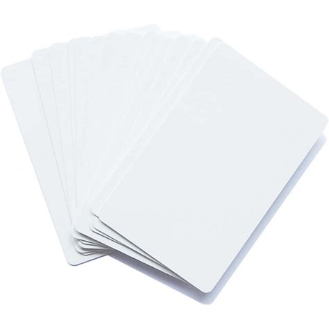 Cartes Pvc Cr Compatibles Mifare K Blanc Fm Lot De