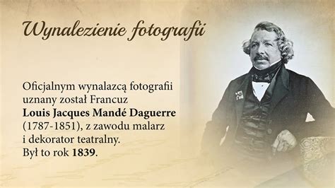 HISTORIA FOTOGRAFII Prezentacja Z Lektorem YouTube