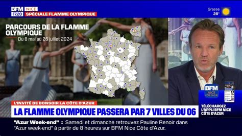 JO 2024 La Flamme Olympique Passera Par 7 Villes Des Alpes Maritimes