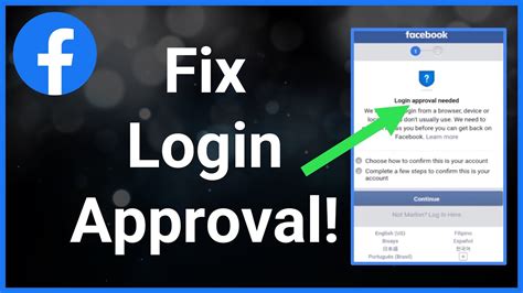 How To Fix Facebook Login Approval Needed Youtube