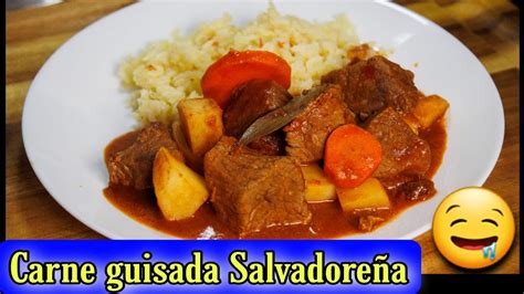 C Mo Hacer Carne Guisada Salvadore A Paso A Paso Youtube