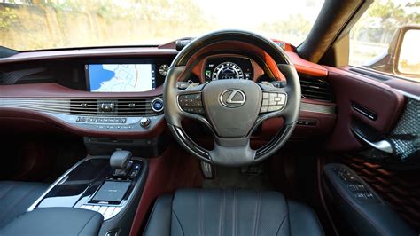 lexus ls   ultra luxury interior car  overdrive