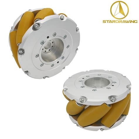 Stardrawing Industrial Heavy Duty Mecanum Wheels For Robot Mm Inch