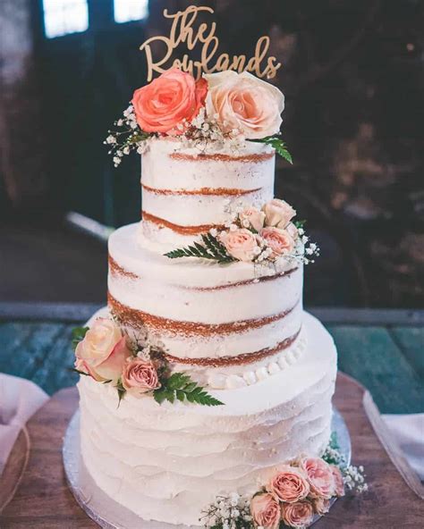 Naked Wedding Cakes For Every Season Cheers And Confetti Blog By