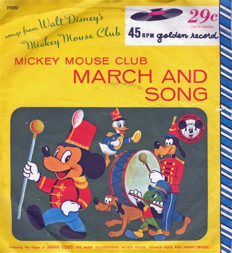 Mickey Mouse Club March And Song | Discogs