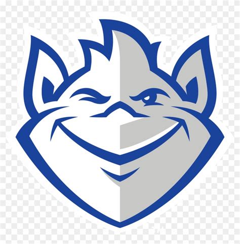 Scalable Rgb With White Border - Saint Louis University Mascot, HD Png ...