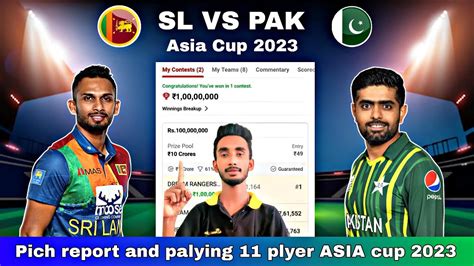 Sl Vs Pak Dream11 Prediction Asia Cup 2023 Sl Vs Pak Dream11 Today