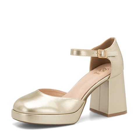 Ripley Zapatos Taco Mujer Amalia Dorado Weide