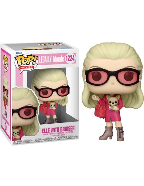 FUNKO POP Legally Blonde Una Rubia Muy Legal Elle With Bruiser 1224