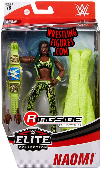 Naomi Black And Green Gear Wwe Elite 78 Wwe Toy Wrestling Action