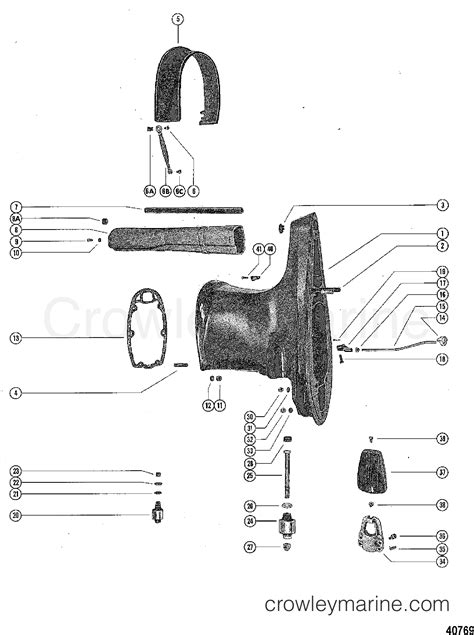 Driveshaft Housing Assembly Outboard Elpt