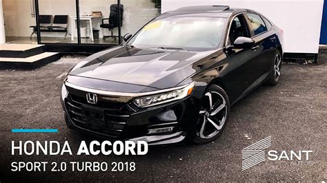 Honda Accord Sport 20t 2018 El Type R Familiar Santautos Youtube