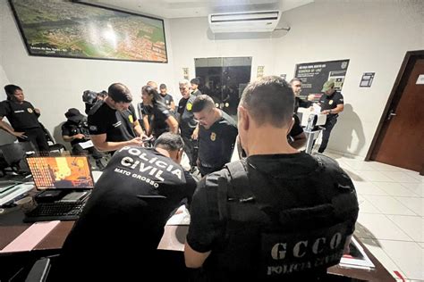 Polícia cumpre 72 mandados contra grupo criminoso de MT