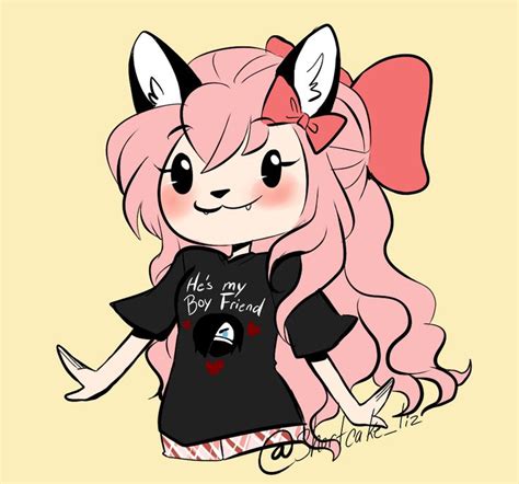 Drew Kc And Her New T Shirt Aphmau Kawaii Chan Aphmau Fan Art