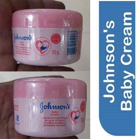 Johnsons Baby Cream Intense Moisturization Blu Fashion Bd