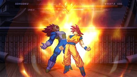 Goku Super Saiyan God VS Vegeta Super Saiyan God The Greatest Fight