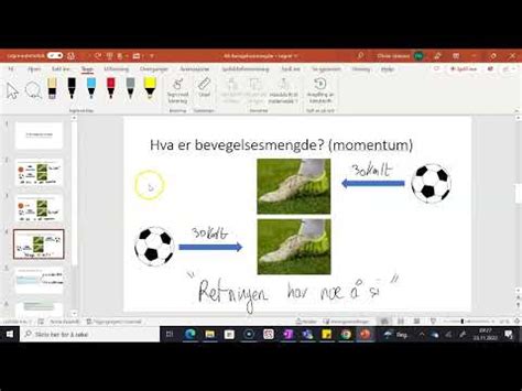 Fysikk A Bevegelsesmengde Youtube