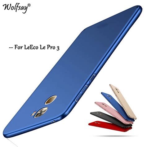 Wolfsay Pc Case For Leeco Le Pro Cover Silm Luxury Smooth Hard Capa