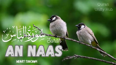 Surah Naas Nas New Lehja سورة الناس Beautiful Recitation