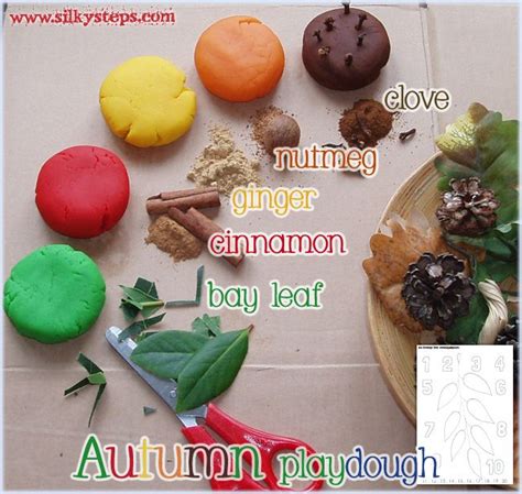 Autumn Playdough Autumn Eyfs Activities Playdough Activities